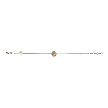         Roségold, Armschmuck, Bigli Mini Waves Bracelet