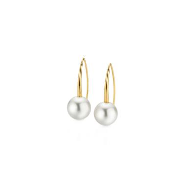 Ohrringe, Gelbgold, Gellner MODERN CLASSICS Ohrhaken