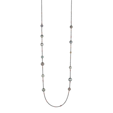 Halsschmuck, Roségold, Gellner Castaway Collier