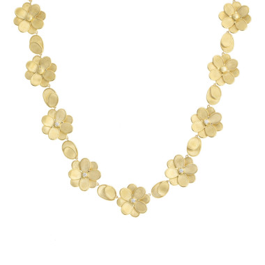         Gelbgold, Halsschmuck, Marco Bicego Petali Collier
