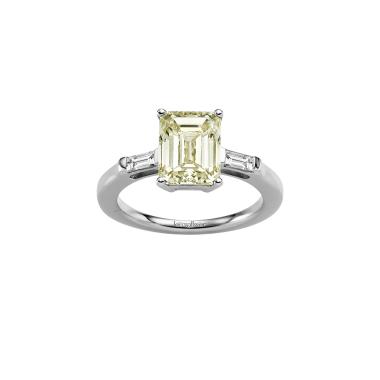 Ringe, Weißgold, Leo Wittwer Candlelight Ring