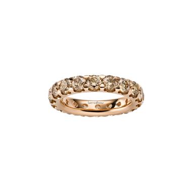 Ringe, Roségold, Leo Wittwer Candlelight Memoire Ring