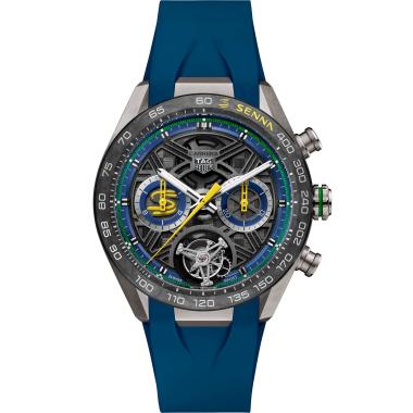 Herrenuhr, Automatik, TAG Heuer TAG HEUER CARRERA EXTREME SPORT CHRONOGRAPH TOURBILLON X SENNA