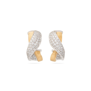 Ohrringe, Weißgold, Marco Bicego Marakech Ohrringe