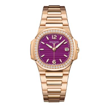 Damenuhr, Quarzwerk, Patek Philippe Nautilus