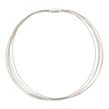         Silber, Halsschmuck, Pesavento DNA Halsreif