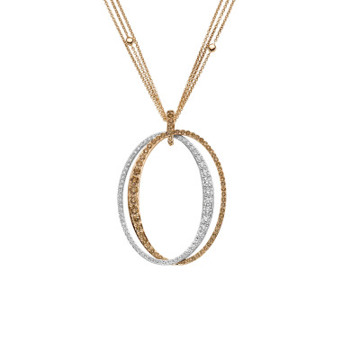 Halsschmuck, Weißgold, Leo Wittwer Panta rhei® Anhänger