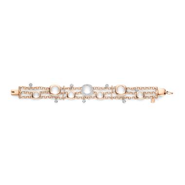 Armschmuck, Roségold, Bigli Elements Armband