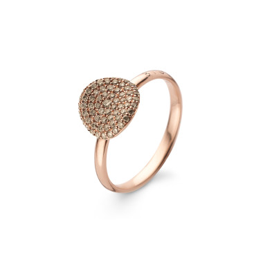         Roségold, Ringe, Bigli Mini Waves Ring