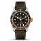 Leder, Gelbgold, Schwarz