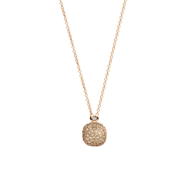         Roségold, Halsschmuck, Bigli Mini Sweety Anhänger mit Kette klein