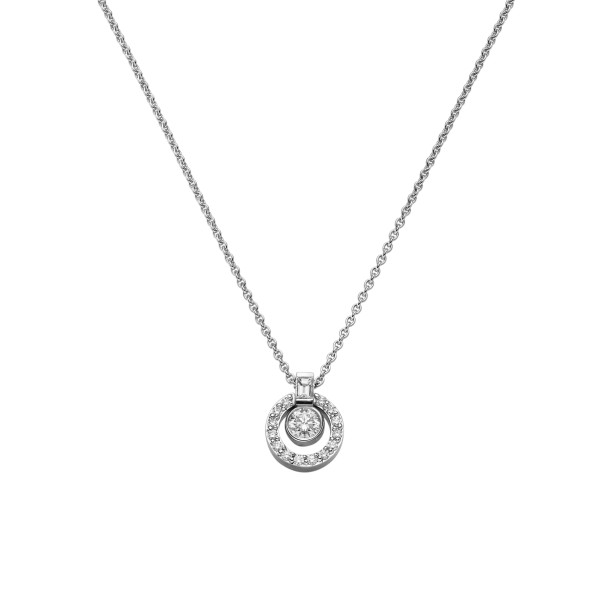         Weißgold, Halsschmuck, Leo Wittwer Panta rhei® Collier