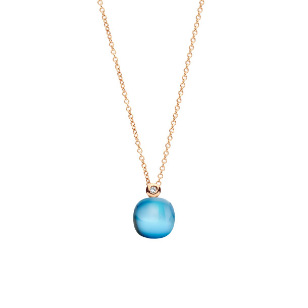         Roségold, Halsschmuck, Bigli Mini Sweety Anhänger mit Kette