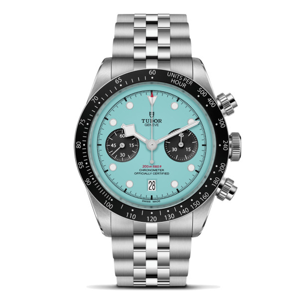        Damen- und Herrenuhr, Automatik, TUDOR Black Bay Chrono 