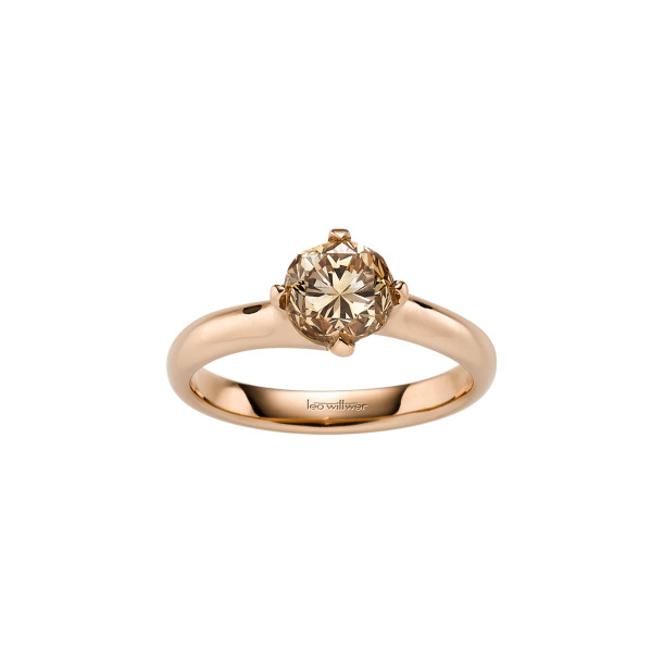         Roségold, Ringe, Leo Wittwer Candlelight Solitaire Ring