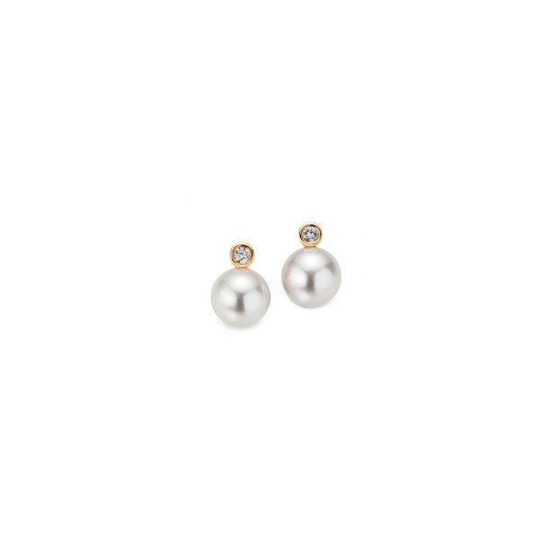         Gelbgold, Ohrringe, Gellner H2O Ohrstecker