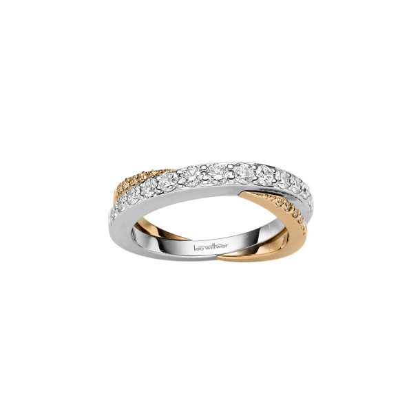         Roségold &amp; Weißgold, Ringe, Leo Wittwer Panta rhei® Ring