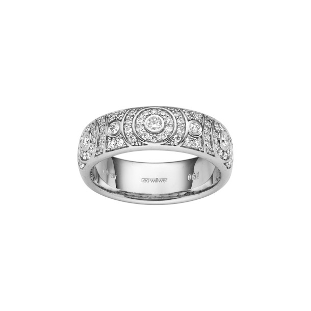         Weißgold, Ringe, Leo Wittwer Panta rhei® Ring
