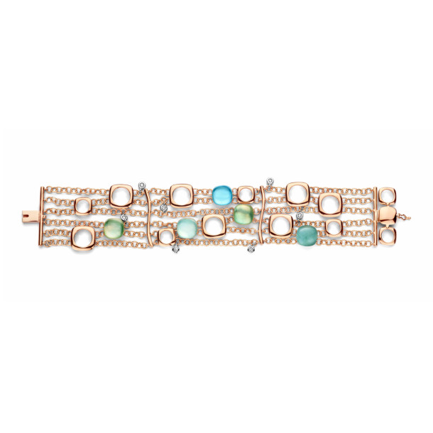         Roségold, Armschmuck, Bigli Mini Sweety Armband