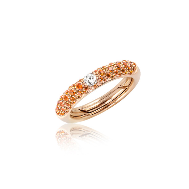         Roségold, Ringe, Adolfo Courrier Hermes Ring 