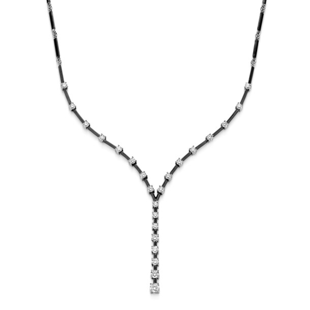         Weißgold, Halsschmuck, Leo Wittwer Candlelight Collier