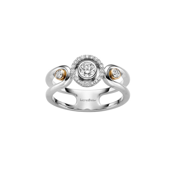         Weißgold, Ringe, Leo Wittwer Panta rhei® Ring