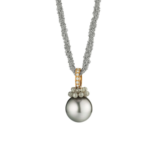         Silber, Halsschmuck, Gellner Rendezvouz Collier