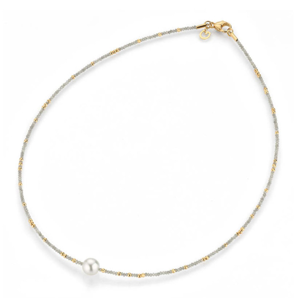        Gelbgold, Halsschmuck, Gellner Castaway Collier