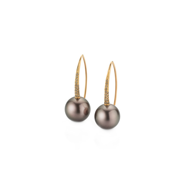         Roségold, Ohrringe, Gellner Modern Classics Ohrhaken