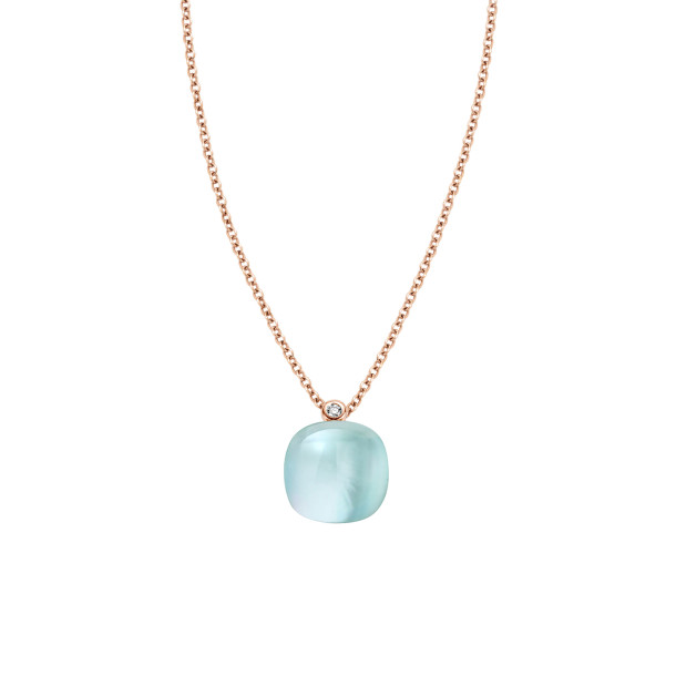         Roségold, Halsschmuck, Bigli Mini Sweety Anhänger mit Kette