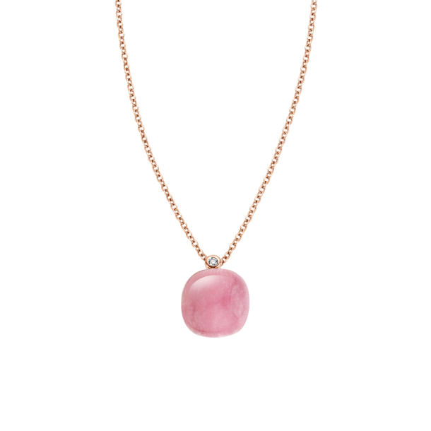         Roségold, Halsschmuck, Bigli Mini Sweety Anhänger mit Kette