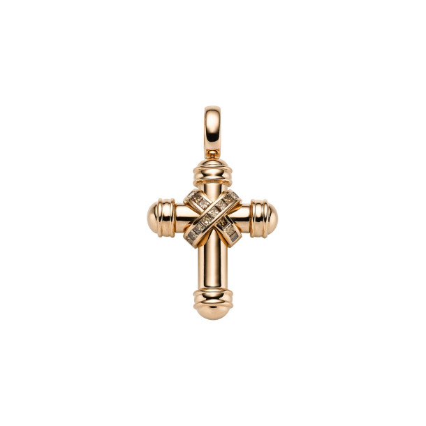         Roségold, Halsschmuck, Leo Wittwer Crosses Leo Wittwer Kreuz