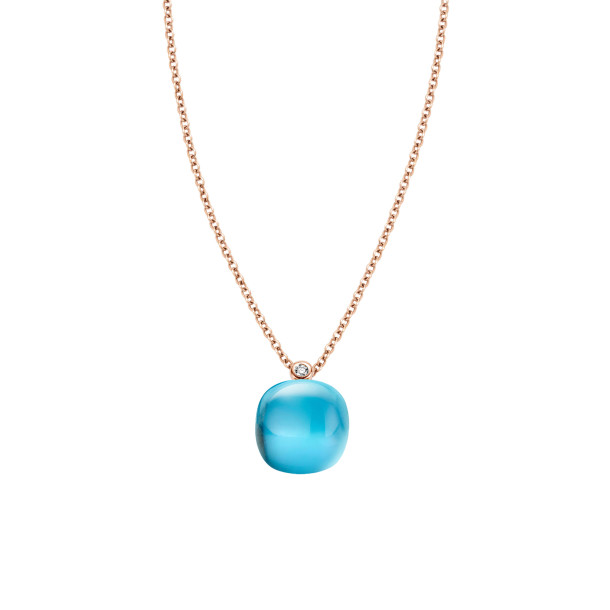         Roségold, Halsschmuck, Bigli Mini Sweety Anhänger mit Kette