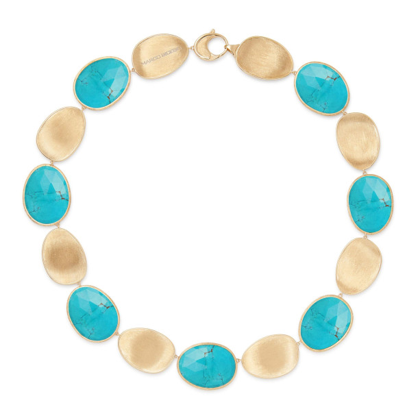         Gelbgold, Halsschmuck, Marco Bicego Lunaria Color Collier