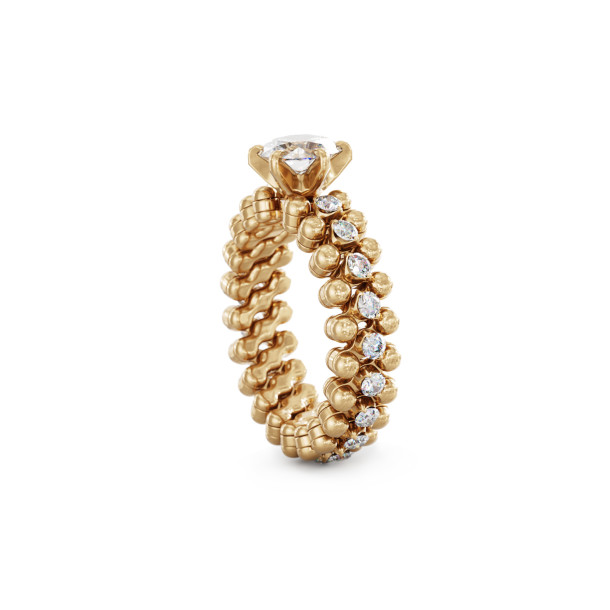         Roségold, Ringe, Serafino Consoli Brevetto Solitaire Multi-Size Ring
