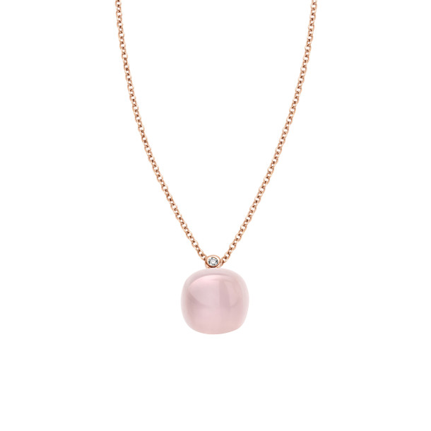        Roségold, Halsschmuck, Bigli Mini Sweety Anhänger mit Kette