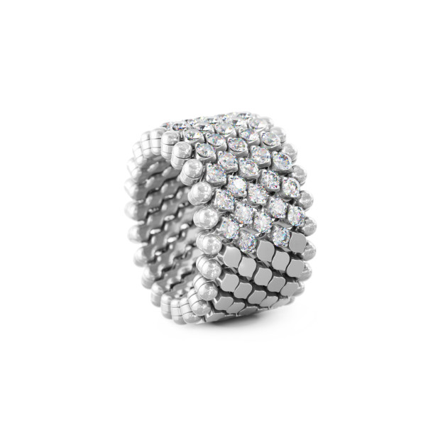         Weißgold, Ringe, Serafino Consoli Brevetto Multi-Size Ring