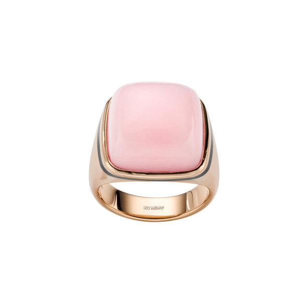         Roségold, Ringe, Leo Wittwer Contemporary Cocktailring Opal