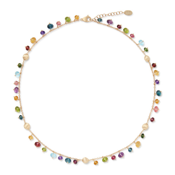         Gelbgold, Halsschmuck, Marco Bicego Africa Gemstone Halskette