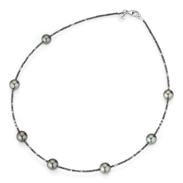         Weißgold, Halsschmuck, Gellner Castaway Collier