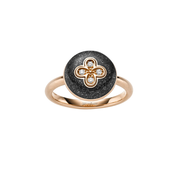         Roségold, Ringe, Leo Wittwer Contemporary Midnight Dreams Ring