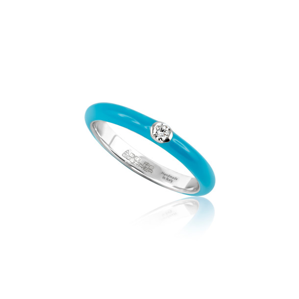         Weißgold, Ringe, Adolfo Courrier Turchese Ring