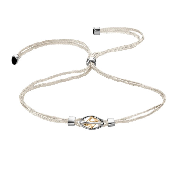         Weißgold, Armschmuck, Leo Wittwer Rough Cut® Mini Armband