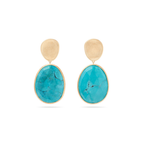         Gelbgold, Ohrringe, Marco Bicego Lunaria Color Ohrhänger