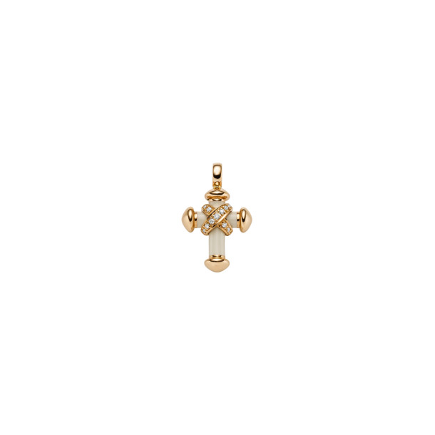         Roségold, Halsschmuck, Leo Wittwer Crosses Leo Wittwer Kreuz