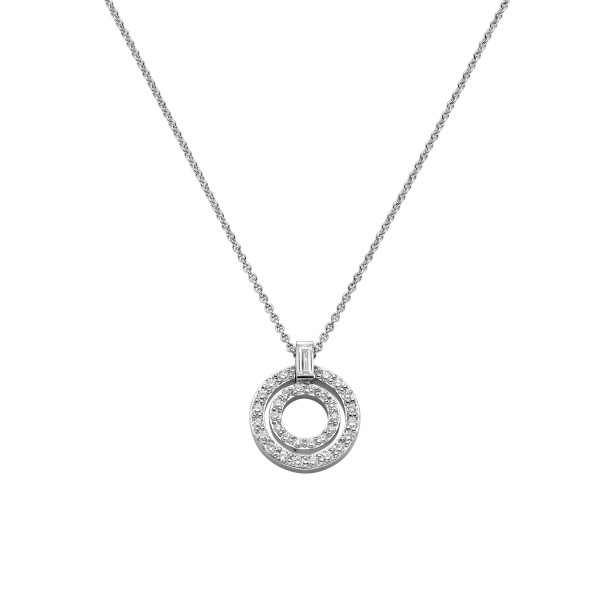         Weißgold, Halsschmuck, Leo Wittwer Panta rhei® Collier