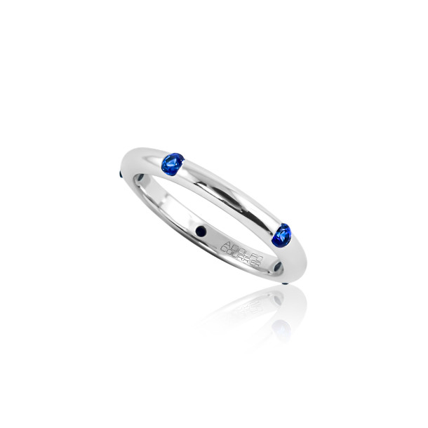         Weißgold, Ringe, Adolfo Courrier Jeans Ring