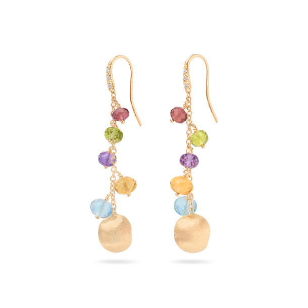         Gelbgold, Ohrringe, Marco Bicego Afrika Gemstone Ohrhänger
