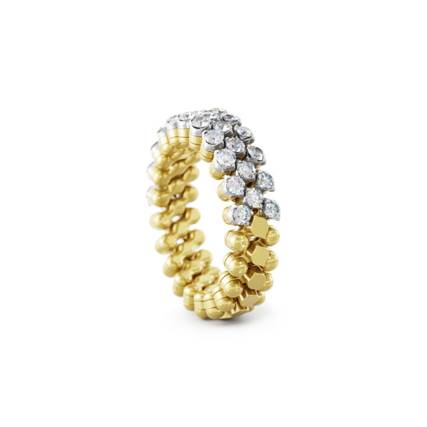         Gelbgold, Ringe, Serafino Consoli Brevetto Multi-Size Ring