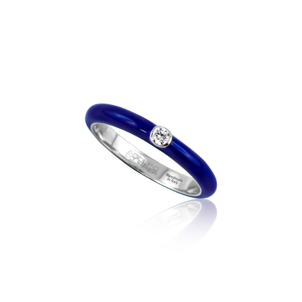         Weißgold, Ringe, Adolfo Courrier Jeans Ring